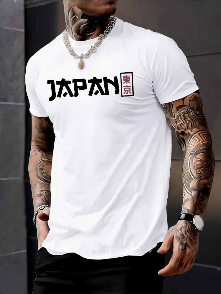 Male Short Sleeve Crew Neck Te - đánh giá và giá Street Fashion Guys