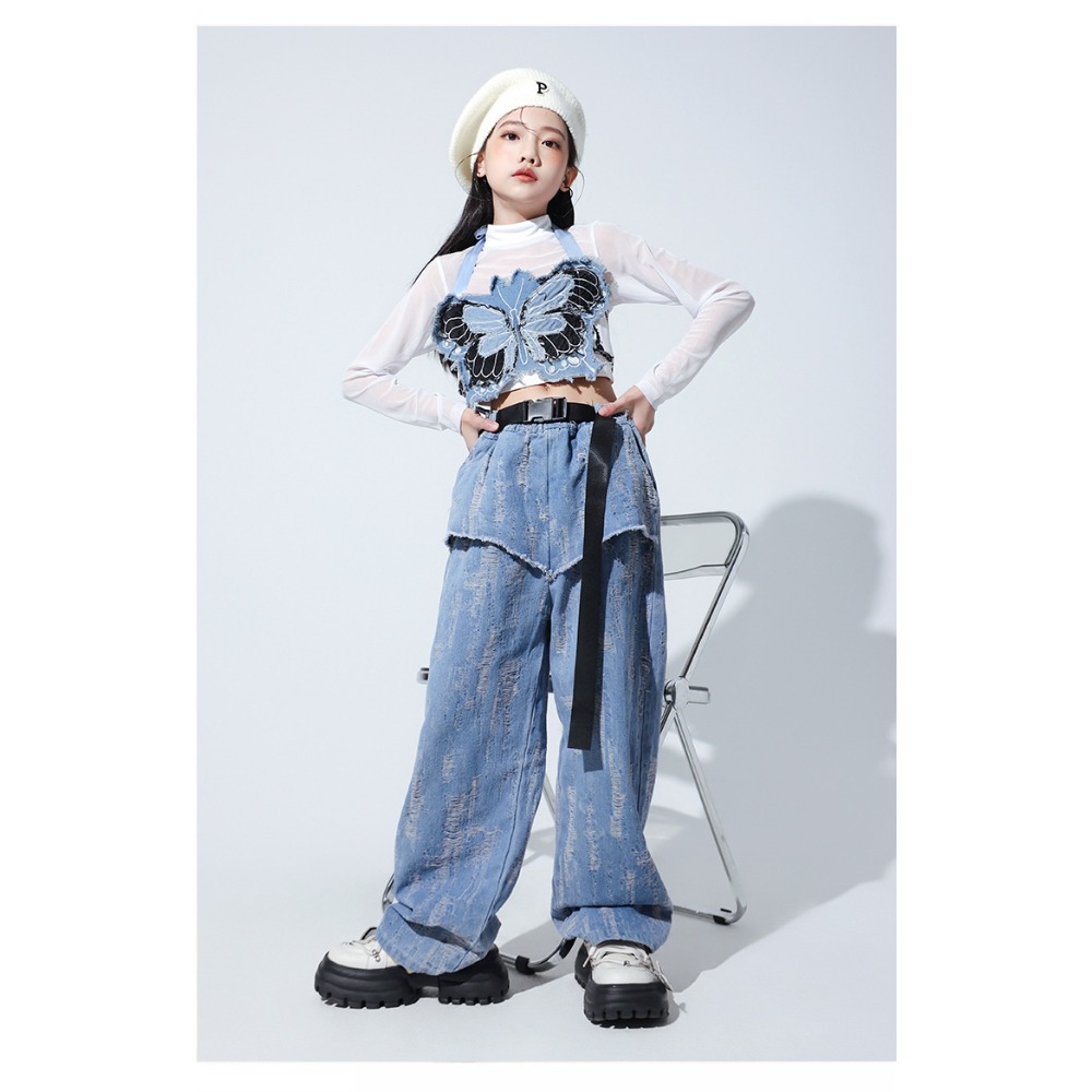 Jazz Hip Hop Dance Set Mesh Lo - đánh giá và giá Street Fashion Hip Hop