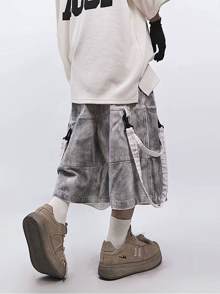 Retro Hip-hop Men's Ripped Jea - đánh giá và giá Street Fashion Hip Hop