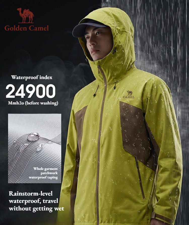 Golden Camel Men's Waterproof  - đánh giá và giá Windbreak Shell Jacket