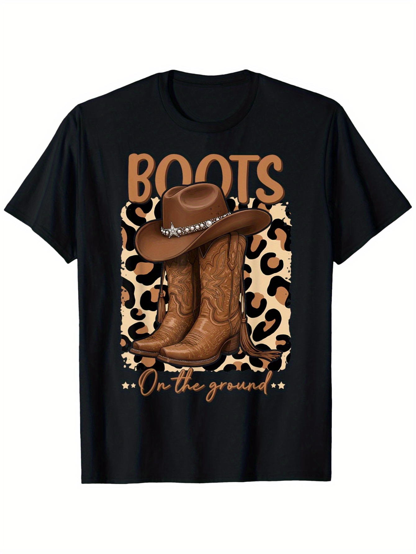 Boots On The Ground Cow Wester - đánh giá và giá Street Fashion Co
