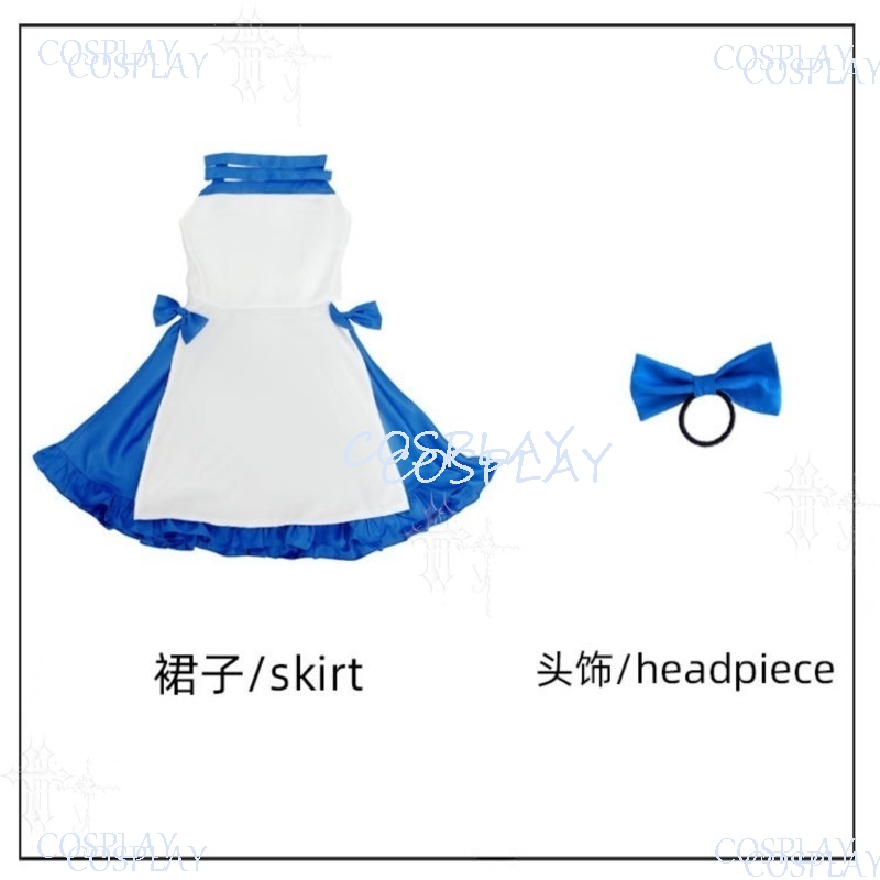 Blue Halloween Full Cosplay Ou - đánh giá và giá Japanese Street Fashion Female