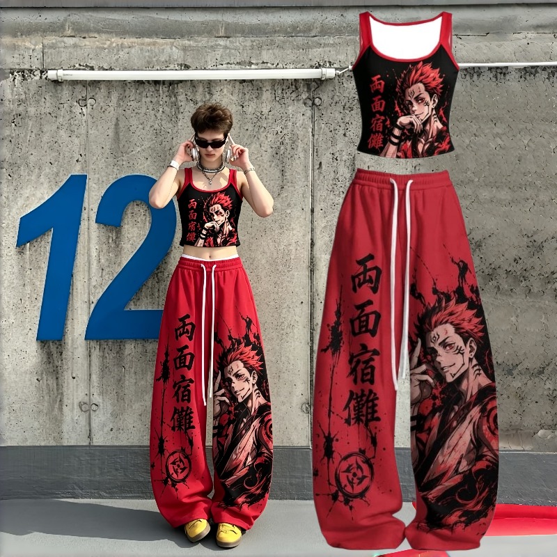 Hot Men/Women Japanese Anime P - đánh giá và giá Street Fashion In Japan
